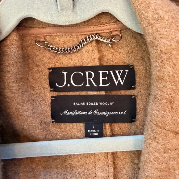 J. Crew Daphne Topcoat in Camel - Picture 2 of 4